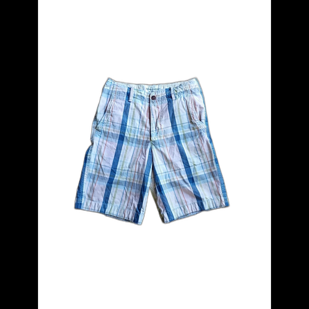 Abercrombie & Fitch Plaid Shorts Men's 32 Y2K